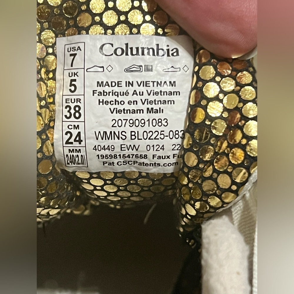 New Columbia Women's Facet 75 Equinox Hiking Boots Waterproof OutDry Shoe -US 7 - Picture 5 of 7